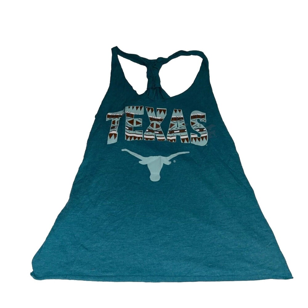 University Of Texas Longhorns Medium Multicolor Women’s Racerback Tank Top